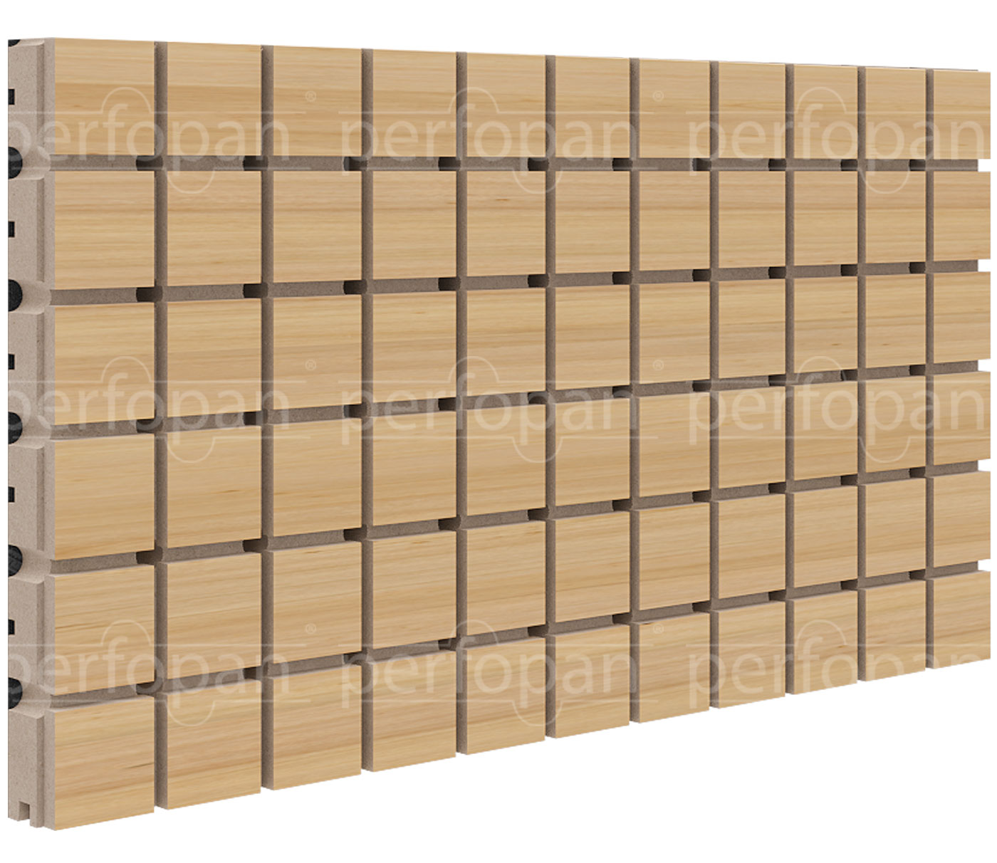 PERFOPAN® Wooden Acoustic Panel Systems - FR Fabric Panels